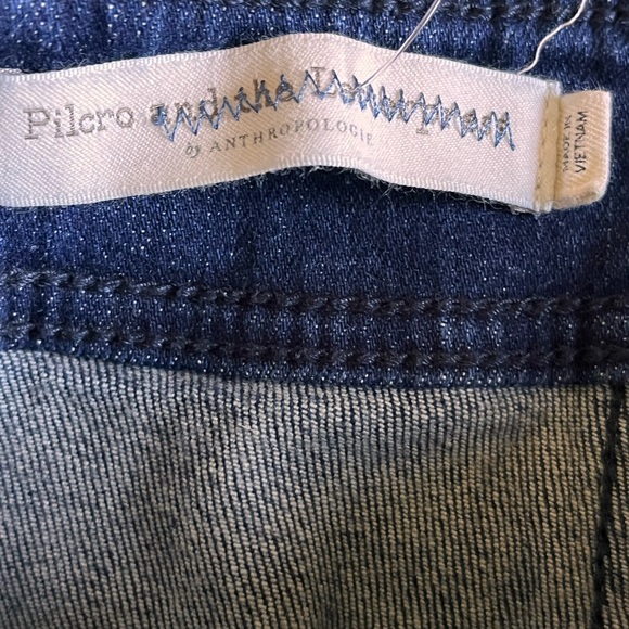 Pilcro and the letterpress Dark Wash High-Rise Skinny Jeans size 28 - Picture 6 of 8